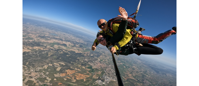 Où sauter en parachute tandem proche de Toulouse ?