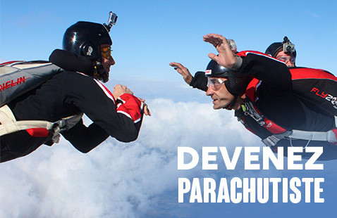 Devenez parachutiste !